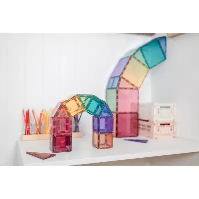 Connetix Pastel Starter Set - 64 Pieces Con-Eu-P64 - 5