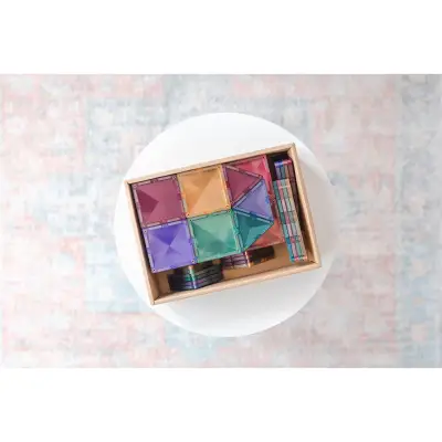 Connetix Pastel Starter Set - 64 Pieces Con-Eu-P64 - 4