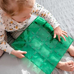 Connetix Rainbow Blue & Green Base Plate Manyetik Bloklar - 2 Parça - 4