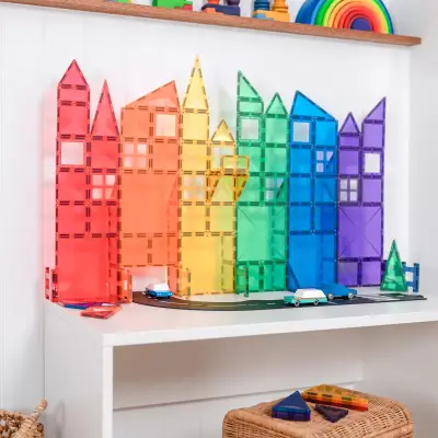 Connetix Rainbow Creative Set - 102 Parca Con-Eu-102 - 5