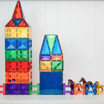 Connetix Rainbow Creative Set - 102 Parca Con-Eu-102 - 8