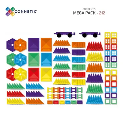 Connetix Rainbow Mega Set - 212 Partners Con-Eu-212 - 2