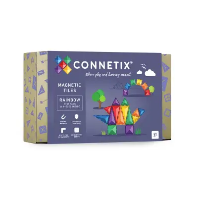 Connetix Rainbow Mini Set - 24 Parca Con-Eu-24 - 1