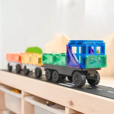 Connetix Rainbow Transport Set - 50 Parca Con-Eu-50T - 9