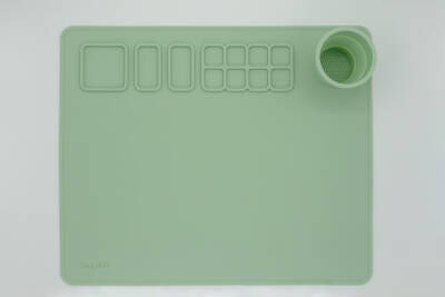 Creative Activity Mat, Mint Green - 4