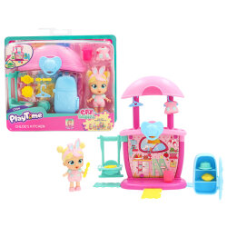Cry Babies Pt Chloe Kitchen Playset - 924406 - 1