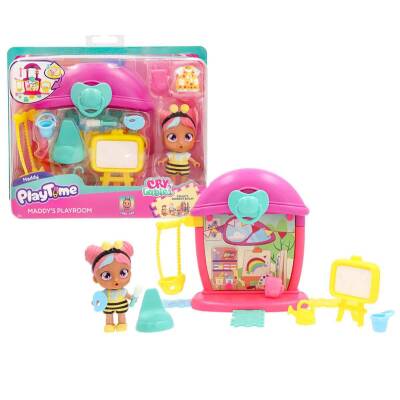 Cry Babies Pt Maddy Playroom Playset-924413 - 1