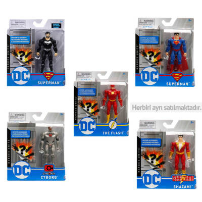 Dc Comics Action Figures 10 Cm 6056331 - 1