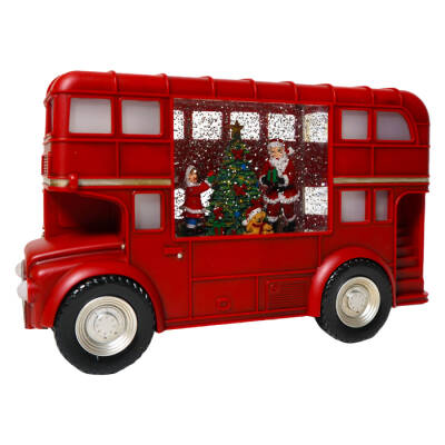 Decorative Christmas Decorated Bus - 1