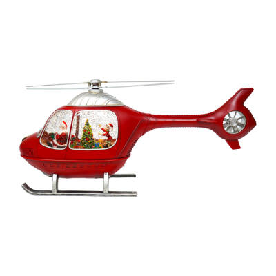 Decorative Christmas Ornament Helicopter - 2