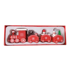 Decorative Christmas Red Train Dq04-07 - 2