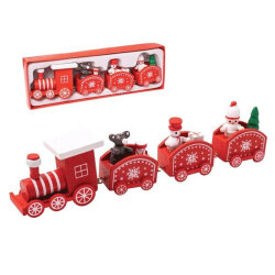 Decorative Christmas Red Train Dq04-07 - 1
