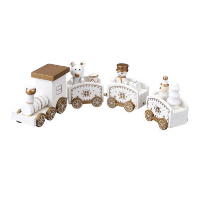 Decorative Christmas White Train Dq04-04 - 3