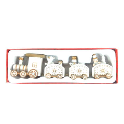 Decorative Christmas White Train Dq04-04 - 1