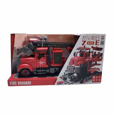 Detachable Fire Truck With Sound And Lights Ctoy-Yw9081B - 1