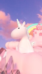 Dhink Silicone Night Lamp Unicorn Dhink442-02 - 2