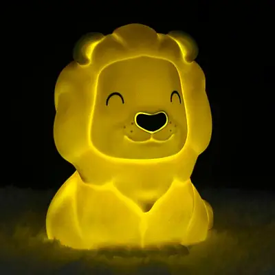 Dhink Silicone Night Lamp Lion Yellow Dhink438-01 - 5