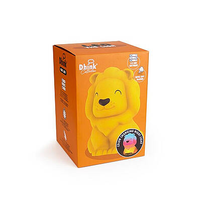 Dhink Silicone Night Lamp Lion Yellow Dhink438-01 - 9