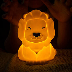 Dhink Silicone Night Lamp Lion Yellow Dhink438-01 - 6