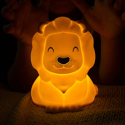 Dhink Silicone Night Lamp Lion Yellow Dhink438-01 - 6