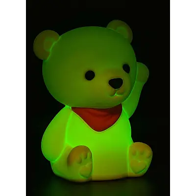 Dhink Silicone Night Light Teddy Bear Yellow Dhink436-01 - 7