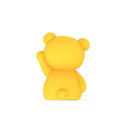 Dhink Silicone Night Light Teddy Bear Yellow Dhink436-01 - 3