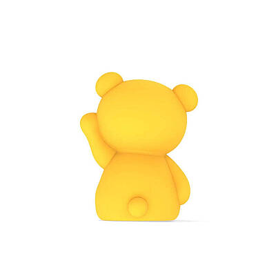 Dhink Silicone Night Light Teddy Bear Yellow Dhink436-01 - 3