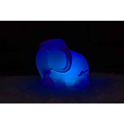 Dhink Silicone Night Lamp Elephant Donnie Pink Dhink429-01 - 4