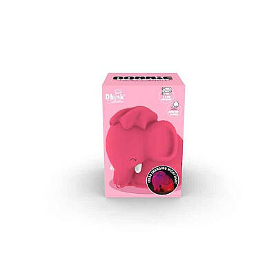 Dhink Silicone Night Lamp Elephant Donnie Pink Dhink429-01 - 7