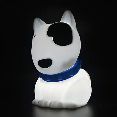 Dhink Silicone Night Light Dog Bob White Dhink433-01 - 5