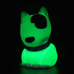 Dhink Silicone Night Light Dog Bob White Dhink433-01 - 6