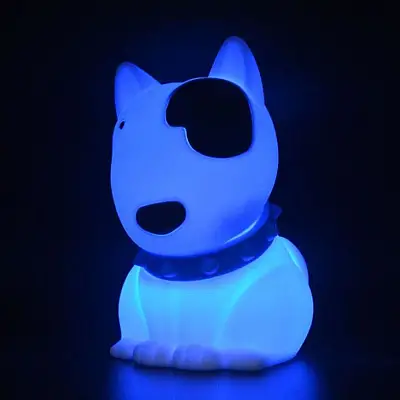 Dhink Silicone Night Light Dog Bob White Dhink433-01 - 7