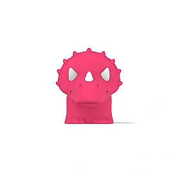 Dhink Silicone Night Lamp Triceratops Pink Dhink440-01 - 1