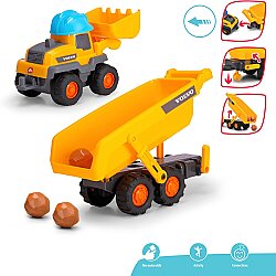 Dickie Abc Tracey Volvo Digger Trailer 204119007 - 3