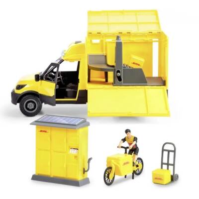 Dickie Dhl Delivery Set 203747020 - 2