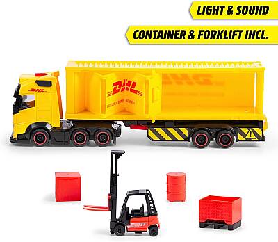 Dickie Dhl Truck 203747018 - 3