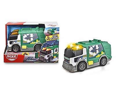 Dickie Recycling Garbage Truck with Sound and Lights 203302029 - 3