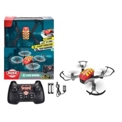 Dickie Lys Fire Drone 12 Cm Smb-201103011038 - 1