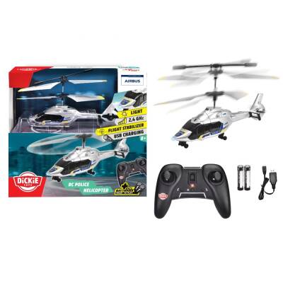 Dickie Remote Controlled Rc Police Helicopter - 1