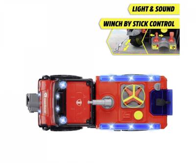 Dickie Unimog U530 Fire Truck - 3