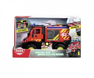 Dickie Unimog U530 Fire Truck - 7