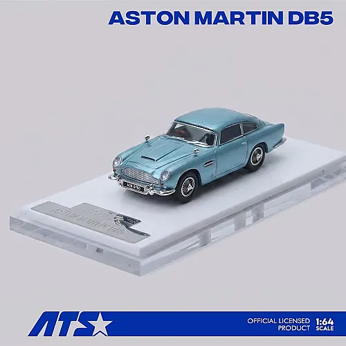 Die Cast Ats 1/64 Aston Martin Db5 - 881201 - Tournament Green - 7