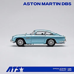 Die Cast Ats 1/64 Aston Martin Db5 - 881205 - Caribbean Pearl Blue - 5