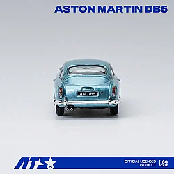 Die Cast Ats 1/64 Aston Martin Db5 - 881205 - Caribbean Pearl Blue - 7
