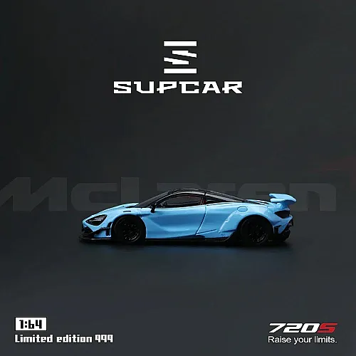 Die Cast McLaren 720S - Sc64048 - Sky Blue - 3