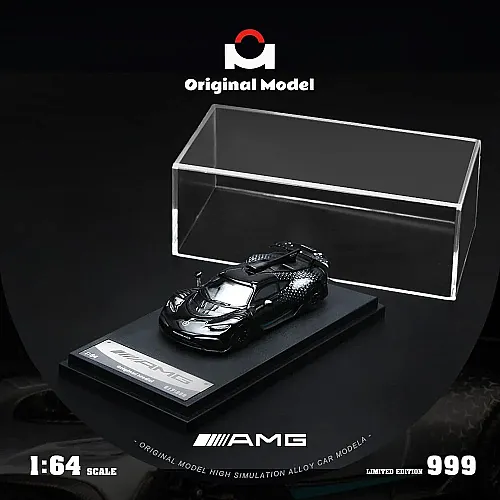 Die Cast Original Model Mercedes Benz Amg One 1/64 - Om646411 - Starlight Black - 3