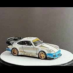 Die Cast Pgm RWB 930 - Matte White - 640211 - Luxury Version - 3