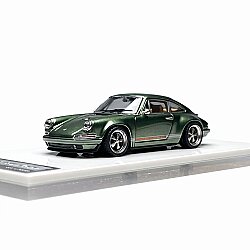 Die Cast Porsche Singer Zincit Model 1:64 Coupe - Metallic Oak Green - 1