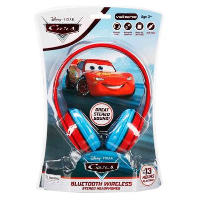 Disney Cars Bluetooth Wireless Kids Headset Licensed Dy-2004-Cr - 4