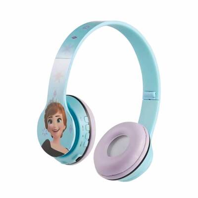 Disney Frozen Anna Elsa Bluetooth Wireless Kids Headphones Licensed Dy-2004-Fz - 2